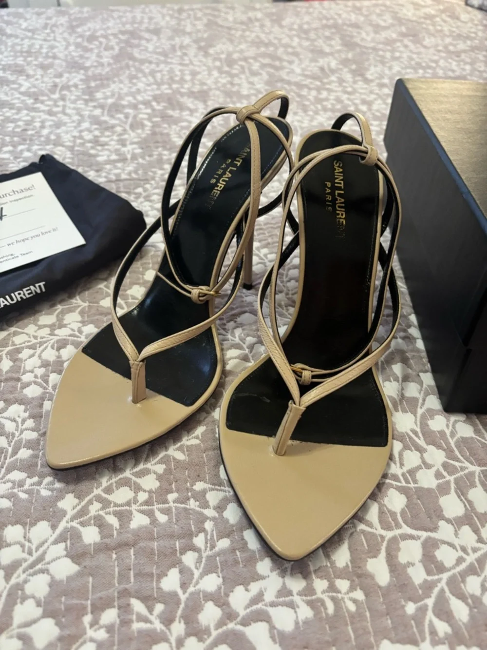 Saint Laurent YSL Nadja sandals - Picture 1 of 8
